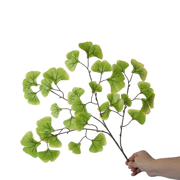 Foglia di ginkgo artificiale